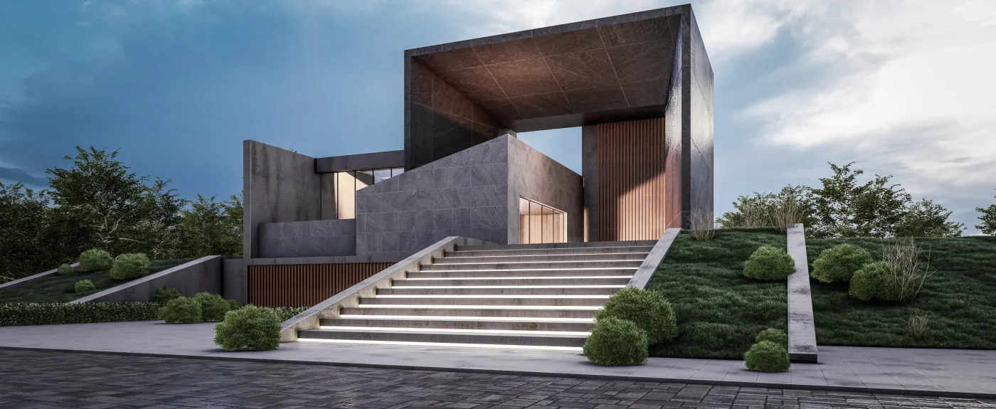 Our Gallery Gallery 1 3 ~dl/2026/3/26/architecture_3d_rendering_illustration_modern_minimal_house_with_natural_landscape